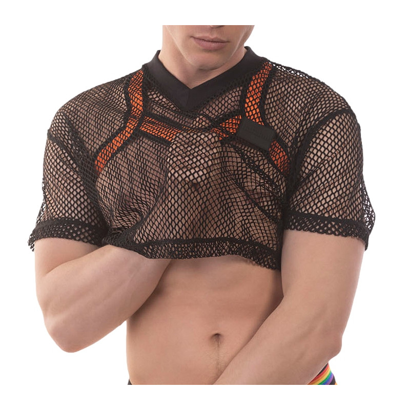 Barcode Berlin Crop Top Despino Noir